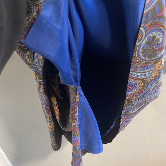 VINTAGE Tahari‎ Paisley Patterned Dress 12 - Picture 5 of 9